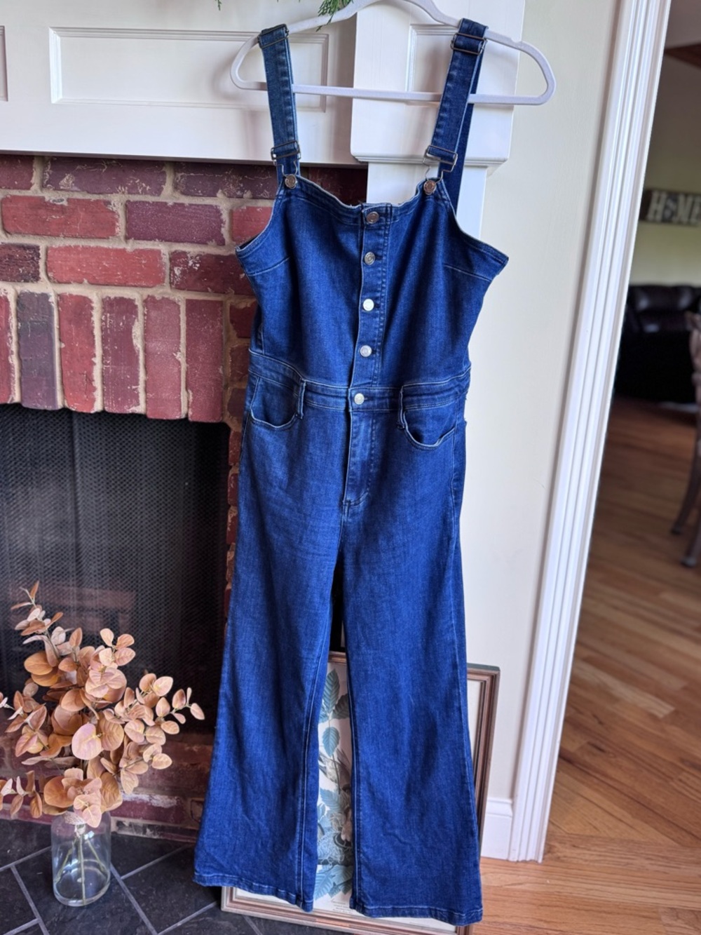 Cello Dark Blue Denim overalls.
